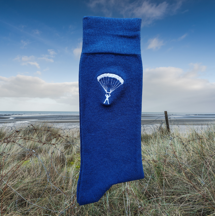 Chaussettes Basses Brodées Diver Down SCUBA Flag, Unisexe Pour Hommes, Par DonWillisJrArt