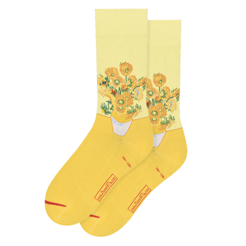 Vincent Van Gogh Chaussettes Tournesols