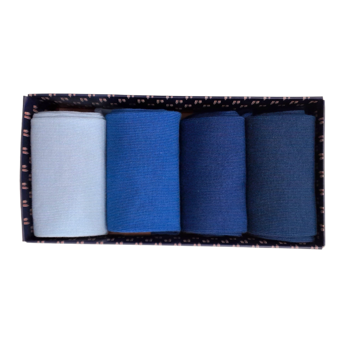 Les Unies - Chaussettes Bleu Intense - Coton Bio - 39/45 main image 0