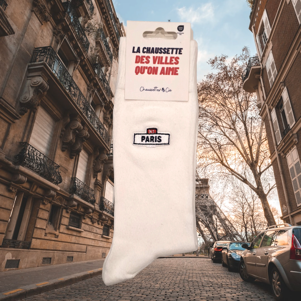 Les Villes Qu'on Aime - Chaussettes Paris