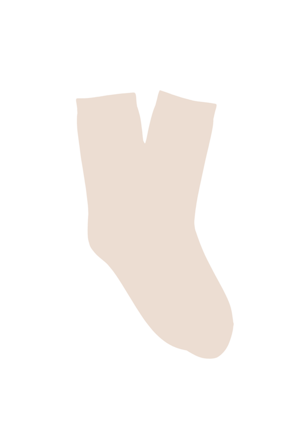 Les Unies - Chaussettes Écru - Coton Bio - 36/41