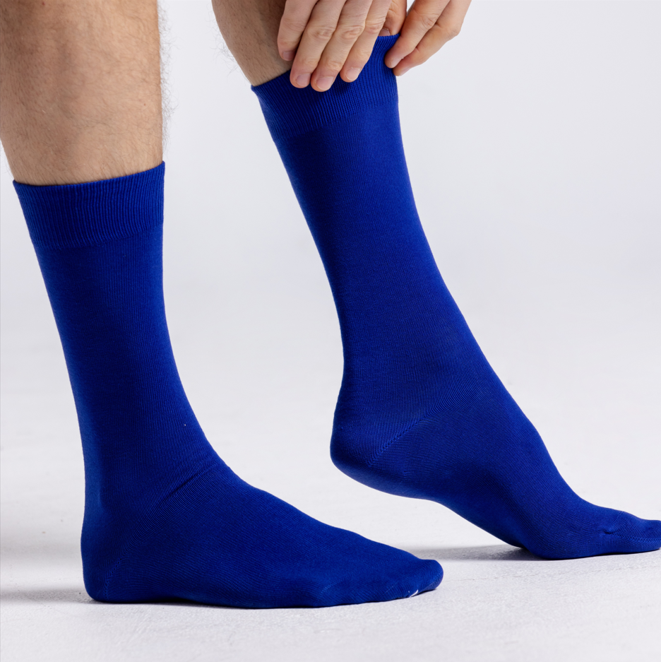Les Unies - Chaussettes Roi / Majorelle - Coton Bio - 39/45