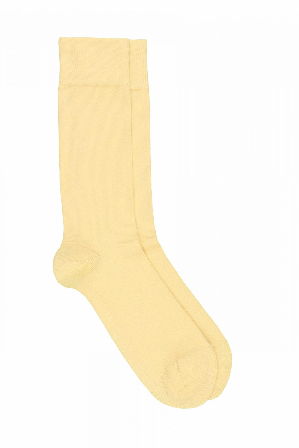 Les Unies - Chaussettes Jaune Pastel - Coton Bio - 39/45