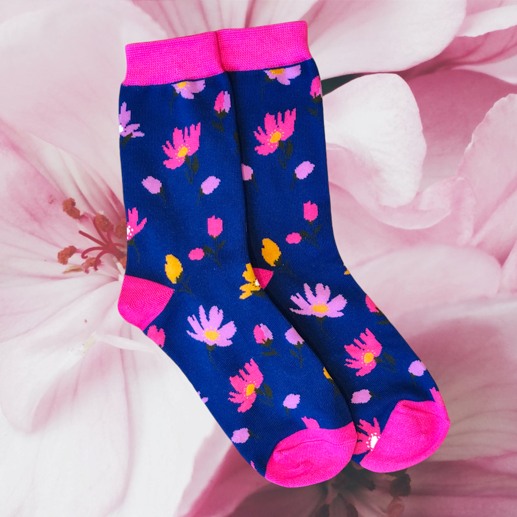 Lot De 3 Paires De Chaussettes Femme Sincère - Rose Et Grises - Taille 37/41 - Coton Bio