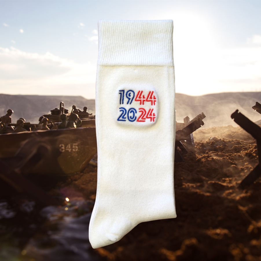 Chaussettes 80 Ans Du Débarquement - D-day 1944 2024