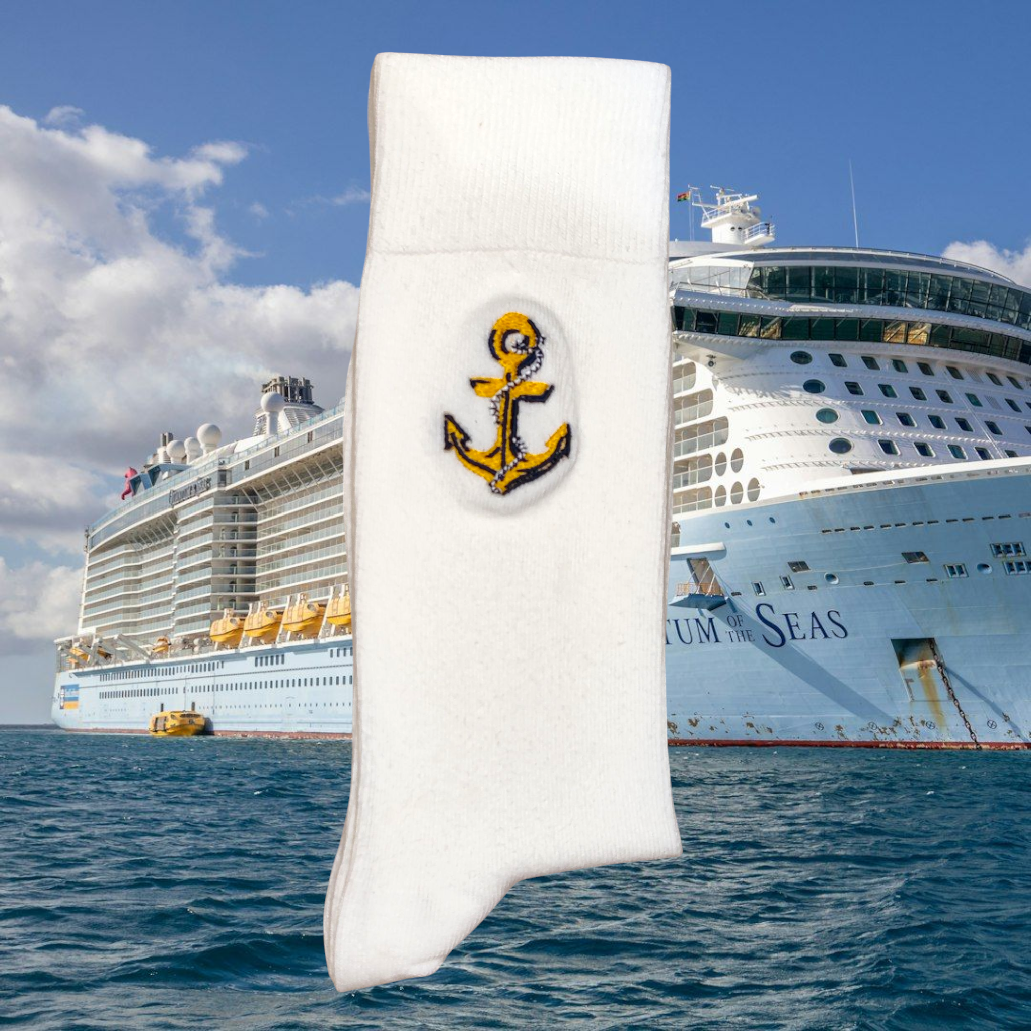 Chaussettes Ancre Marine