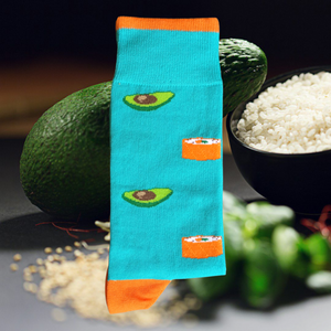 Chaussettes Sushis et Avocats