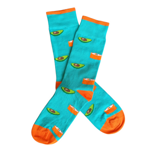Chaussettes Sushis et Avocats