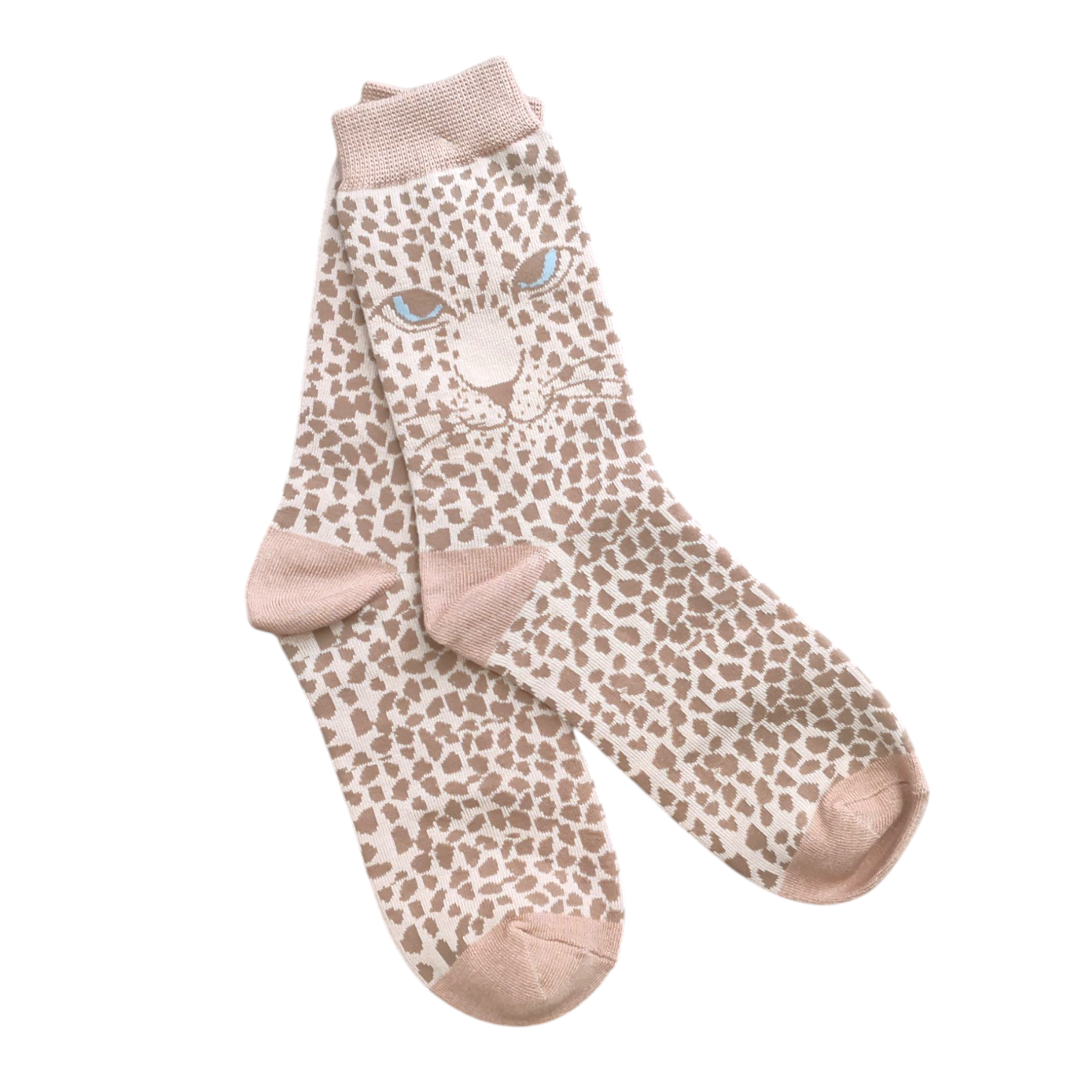 Chaussettes Les Félins (Écru)