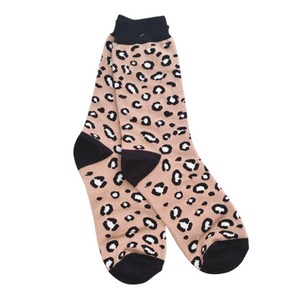 Chaussettes Les Léopards (Marron)