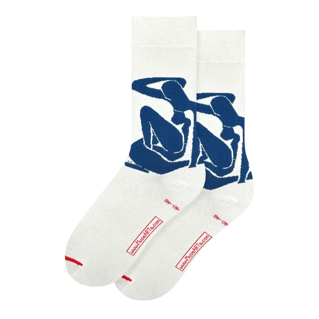 Chaussettes Henri Matisse - Nu bleu