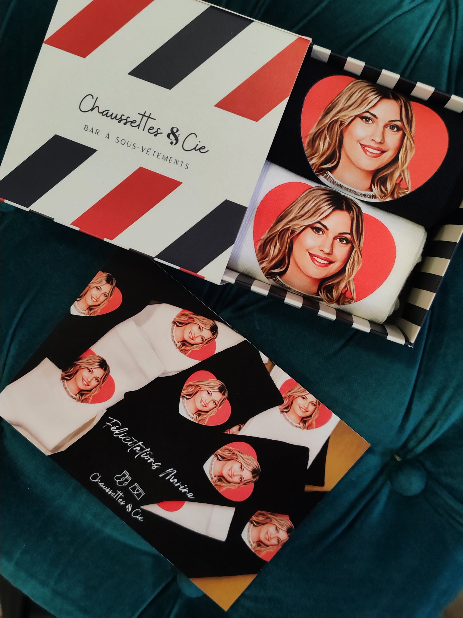 La paire de chaussettes Marine