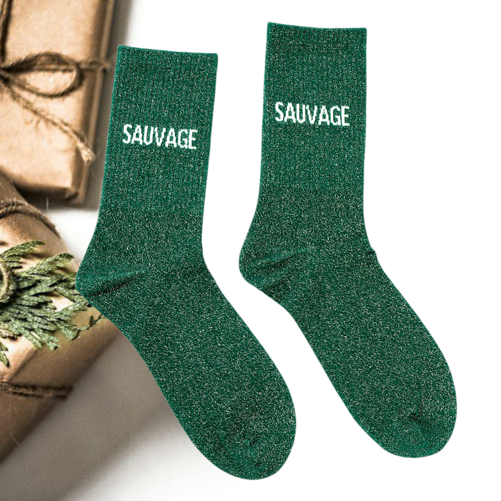 Générique Chaussettes Paillettes SOCKS SYMBOL Parisienne