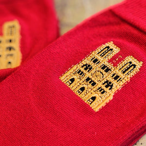 Chaussettes Brodées Notre Dame De Paris