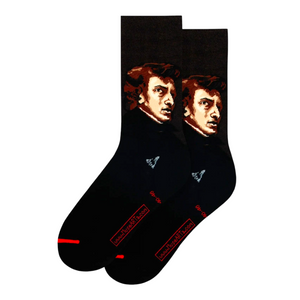 Les Artistiques - Eugene Delacroix - Chaussettes Frédéric Chopin
