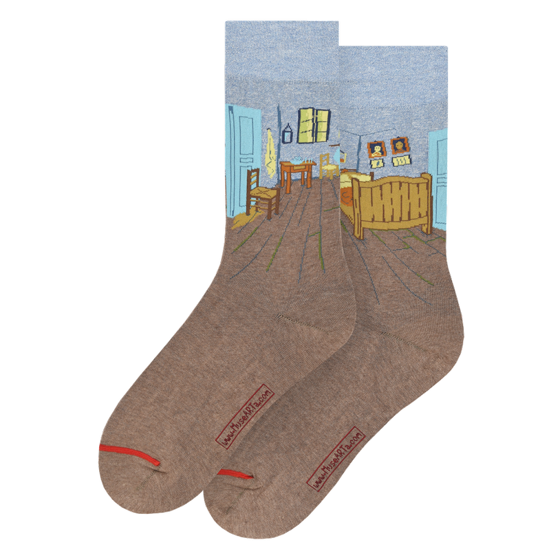 Les Artistiques - Vincent Van Gogh - Chaussettes Chambre A Coucher A Arles