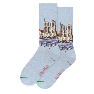 Les Artistiques - Maximilien Luce - Chaussettes Rives De Saint-michel Et Notre-dame