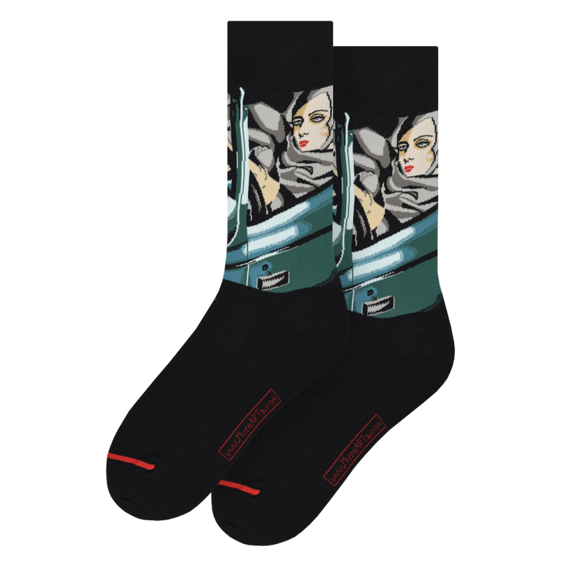 Les Artistiques - Tamara De Lempicka - Chaussettes Tamara En Bugatti Verte