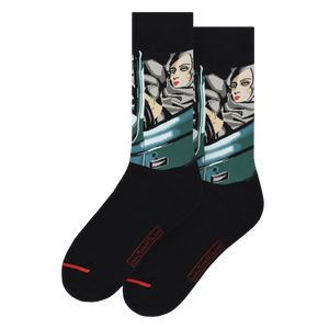 Les Artistiques - Tamara De Lempicka - Chaussettes Tamara En Bugatti Verte