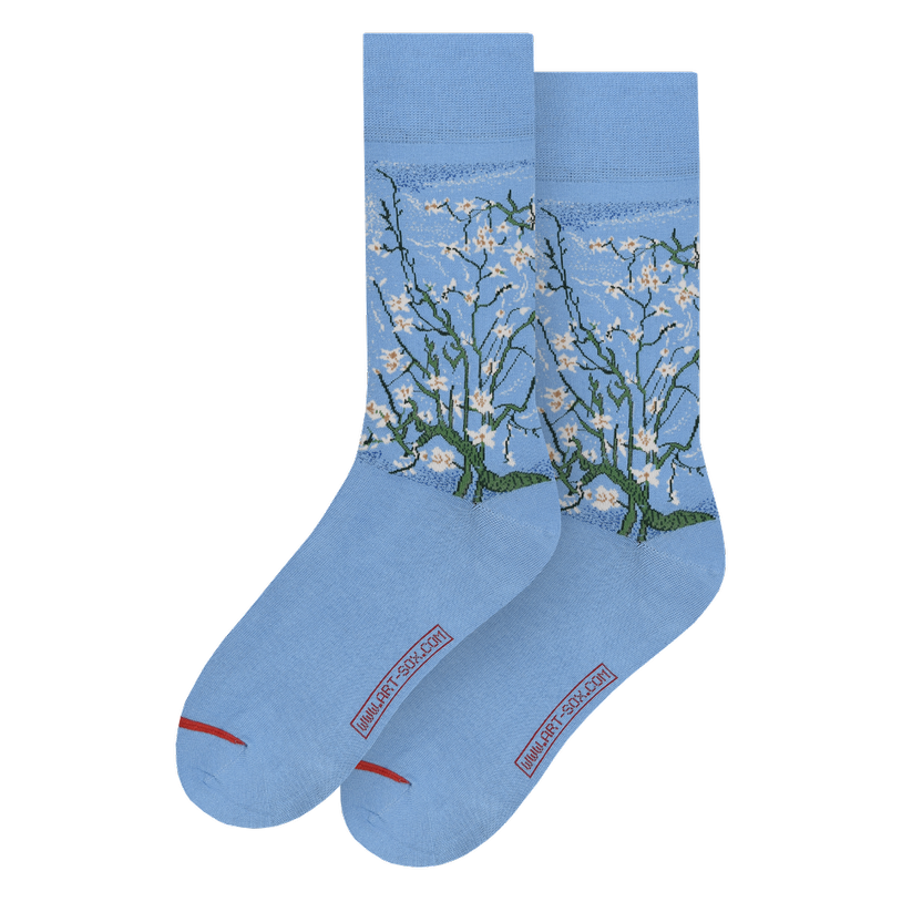 Vincent Van Gogh - Chaussettes Branches D'amandier En Fleurs
