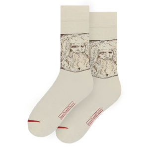 Les Artistiques - Leonardo De Vinci - Chaussettes Autoportrait