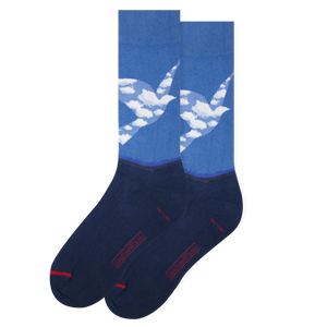 LES ARTISTIQUES - RENE MAGRITTE - CHAUSSETTES L'OISEAU DE CIEL