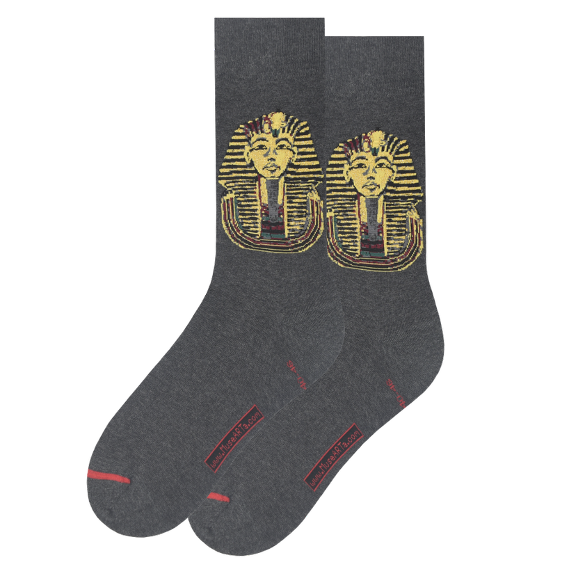 LES ARTISTIQUES - ÉGYPTE DES PHARAONS - CHAUSSETTES LE MASQUE D'OR DE TOUTANKHAMON