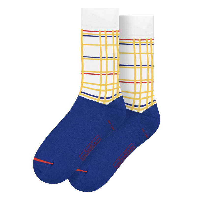 LES ARTISTIQUES - PIET MONDRIAN - CHAUSSETTES NEW YORK CITY