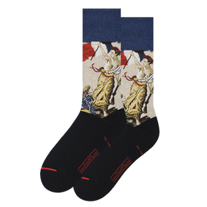 Les Artistiques - Eugene Delacroix - Chaussettes La Liberte Guidant Le Peuple