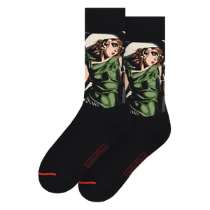 Les Artistiques - Tamara De Lempicka - Chaussettes Jeune Femme Avec Des Gants