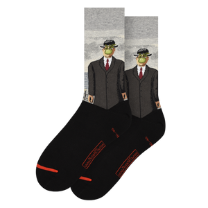 Les Artistiques - Rene Magritte - Chaussettes Le Fils De L'homme