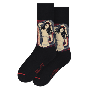 Les Artistiques - Edvard Munch - Chaussettes La Madone