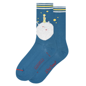 LES ARTISTIQUES - LE PETIT PRINCE - CHAUSSETTES PLANETE GRISE