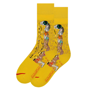 LES ARTISTIQUES - GUSTAVE KLIMT - CHAUSSETTES LE BAISER