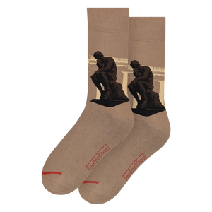 LES ARTISTIQUES - AUGUSTE RODIN - CHAUSSETTES LE PENSEUR