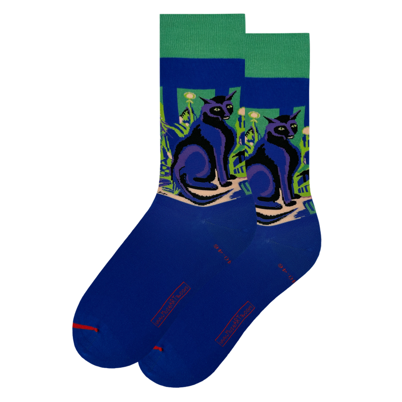 Les Artistiques - Ernst Ludwig Kirchner - Chaussettes Chat Noir