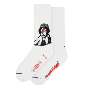 Les Artistiques - Banksy Graffiti - Chaussettes Lizzie Stardust
