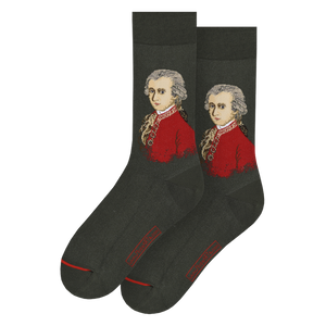 Les Artistiques - Barbara Krafft - Chaussettes Wolfgang Amadeus Mozart