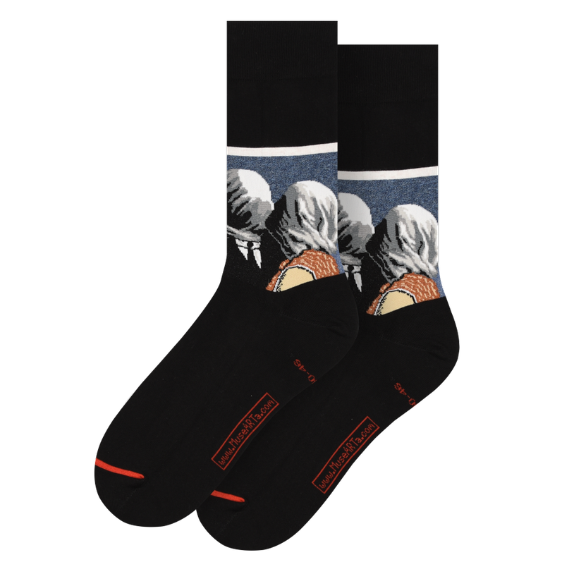 Les Artistiques - Rene Magritte - Chaussettes Les Amants