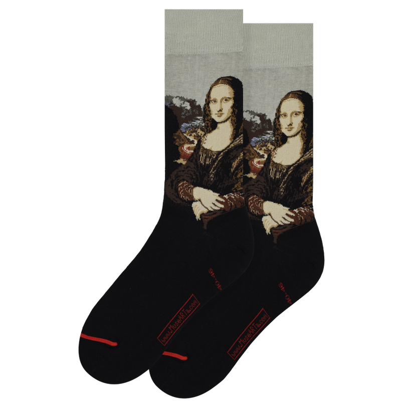Les Artistiques - Leonardo De Vinci - Chaussettes Mona Lisa