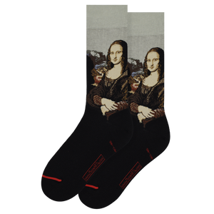 Les Artistiques - Leonardo De Vinci - Chaussettes Mona Lisa