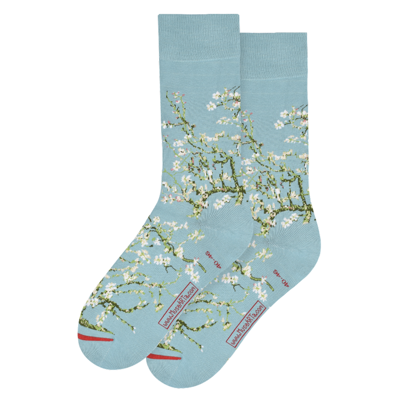Vincent Van Gogh - Chaussettes Branches D'amandiers En Fleurs
