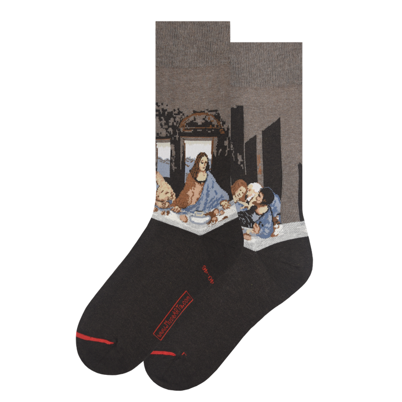 Les Artistiques - Leonardo De Vinci - Chaussettes La Cene