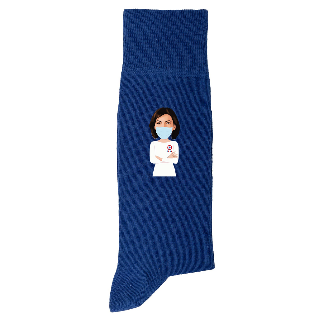Hidalgo Masquée- Chaussettes 2022 - Bleu