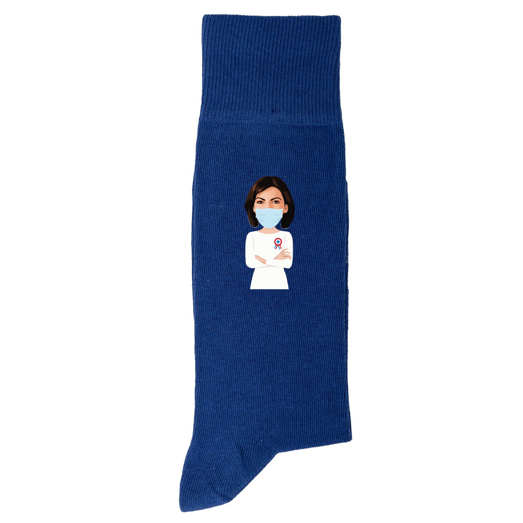 HIDALGO MASQUÉE- CHAUSSETTES 2022 - BLEU