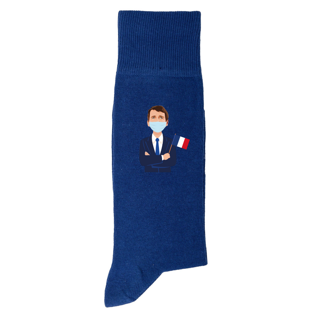 Jadot Masqué - Chaussettes 2022 - Bleu