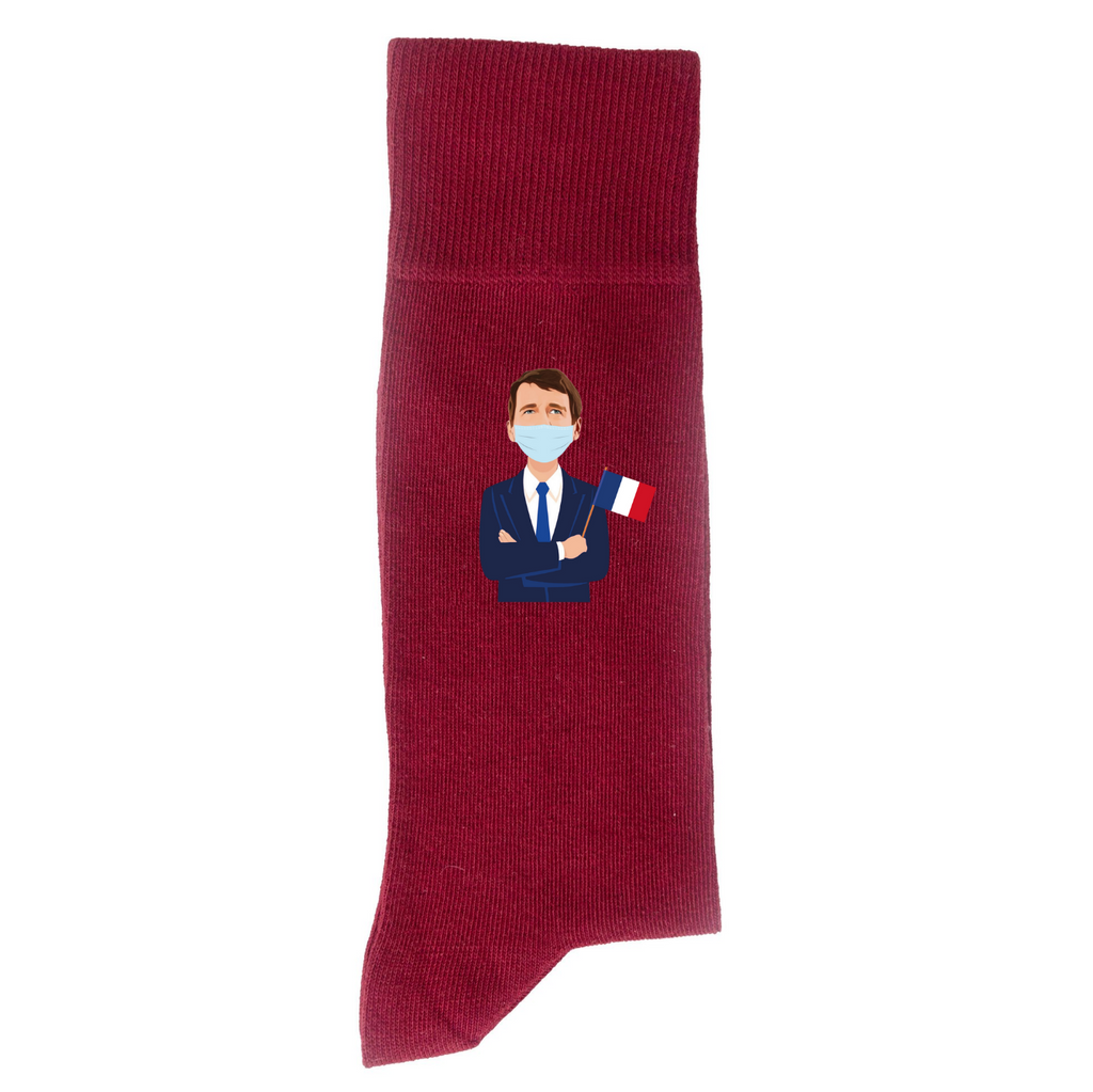 Jadot Masqué - Chaussettes 2022 - Rouge
