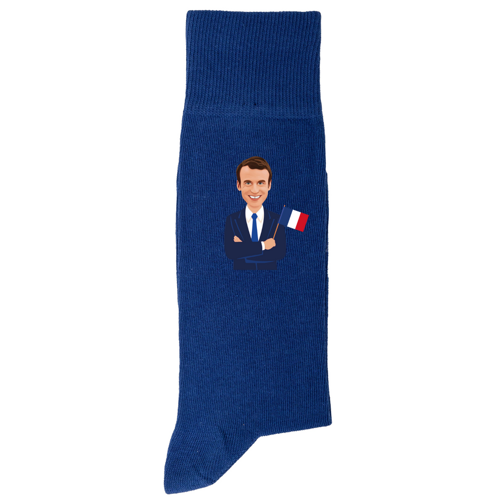 Macron - Chaussettes 2022 - Bleu