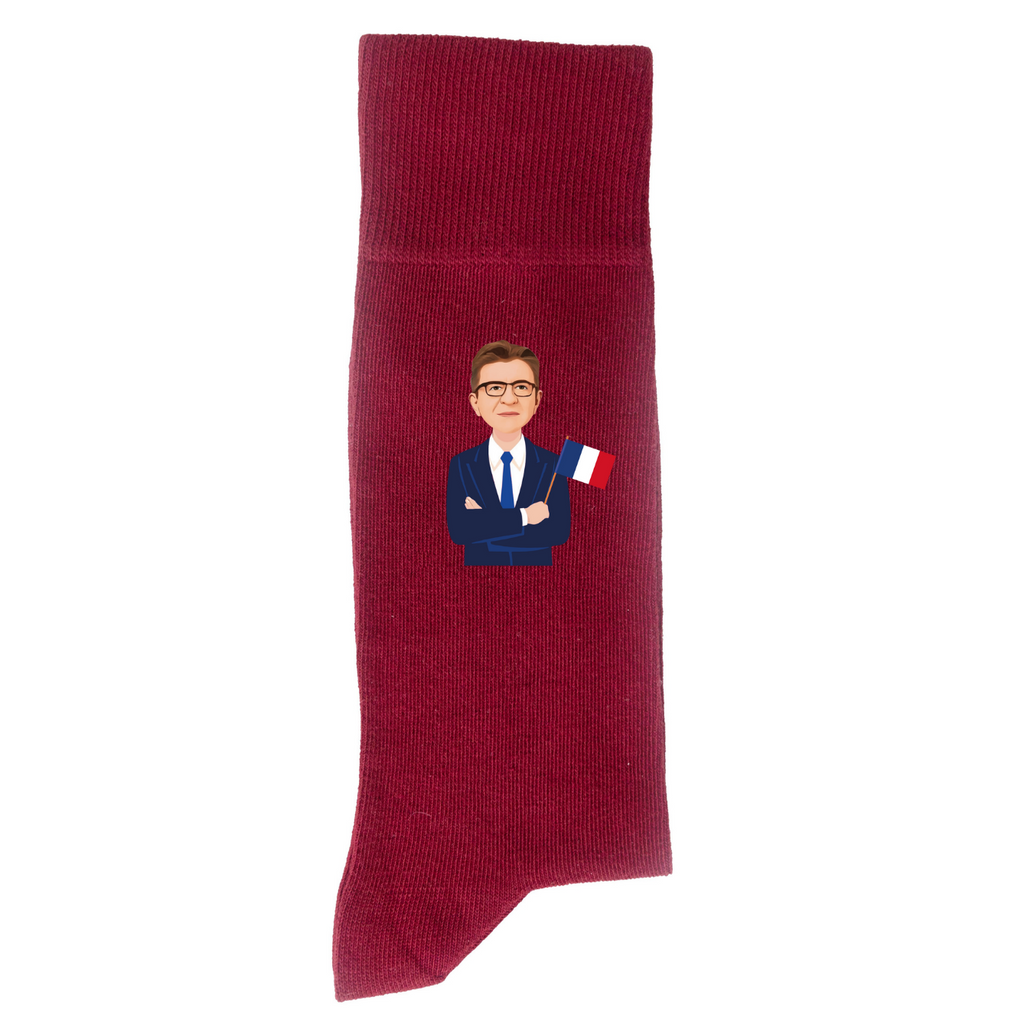 Mélenchon - Chaussettes 2022 - Rouge