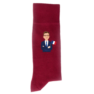 MÉLENCHON - CHAUSSETTES 2022 - ROUGE